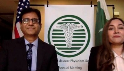 Dr. Amin Nadeem and Dr. Samina Hijab
